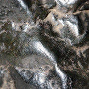 Japanese Suiseki Viewing Stone Black Mountain Peak Yamagata-ishi White Veins7