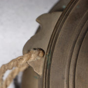 Large Antique Japanese Temple Gong Surigane 1861 Late Edo Period Kyoto 2.45kg14