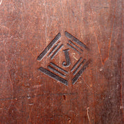 Taisho Showa Japanese Wooden Kashigata Sweets Mold Tai Sea Bream WO6607