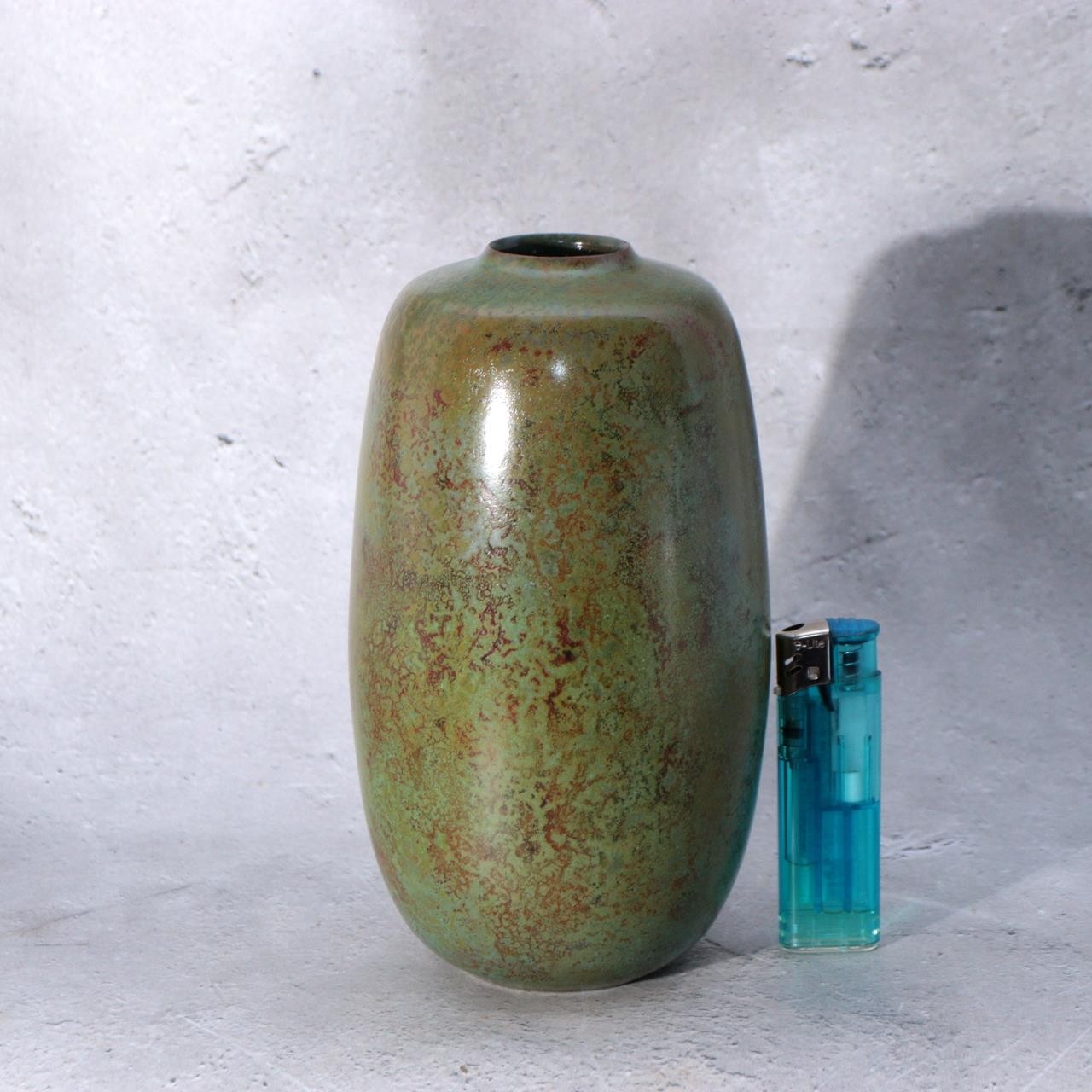 Japanese Cast Bronze Vase Keiten Takahashi Living National Treasure BV7681