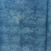 Antique Japanese Boro Indigo Cotton Cloth Katazome Phoenix Motif Futon Cover10