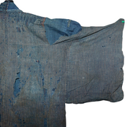 Antique Japanese Boro Indigo Cotton Kimono Noragi Jacket Late Edo Meiji BRKW1689