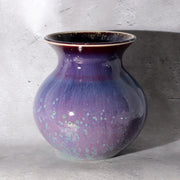 Japanese Glaze Flower vase Matsuyama Gaei porcelain vase signed w / box PV2906