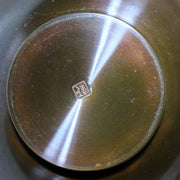 Japanese Master Bronze Vase "Sato no Yama" by Hasegawa Yoshihisa Nitten Juror10