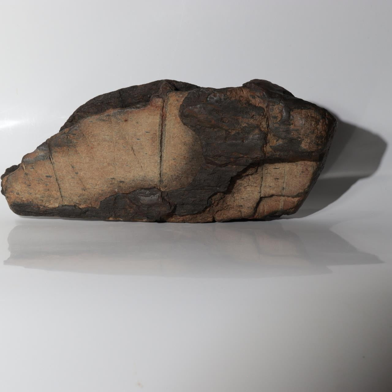Vintage Japanese Sajigawa Suiseki Viewing Stone "Amanohashidate" Tomobako SS2343