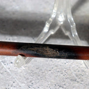 Meiji Period Japanese Kiseru Bamboo Smoking Pipe Dragon Relief WO6409