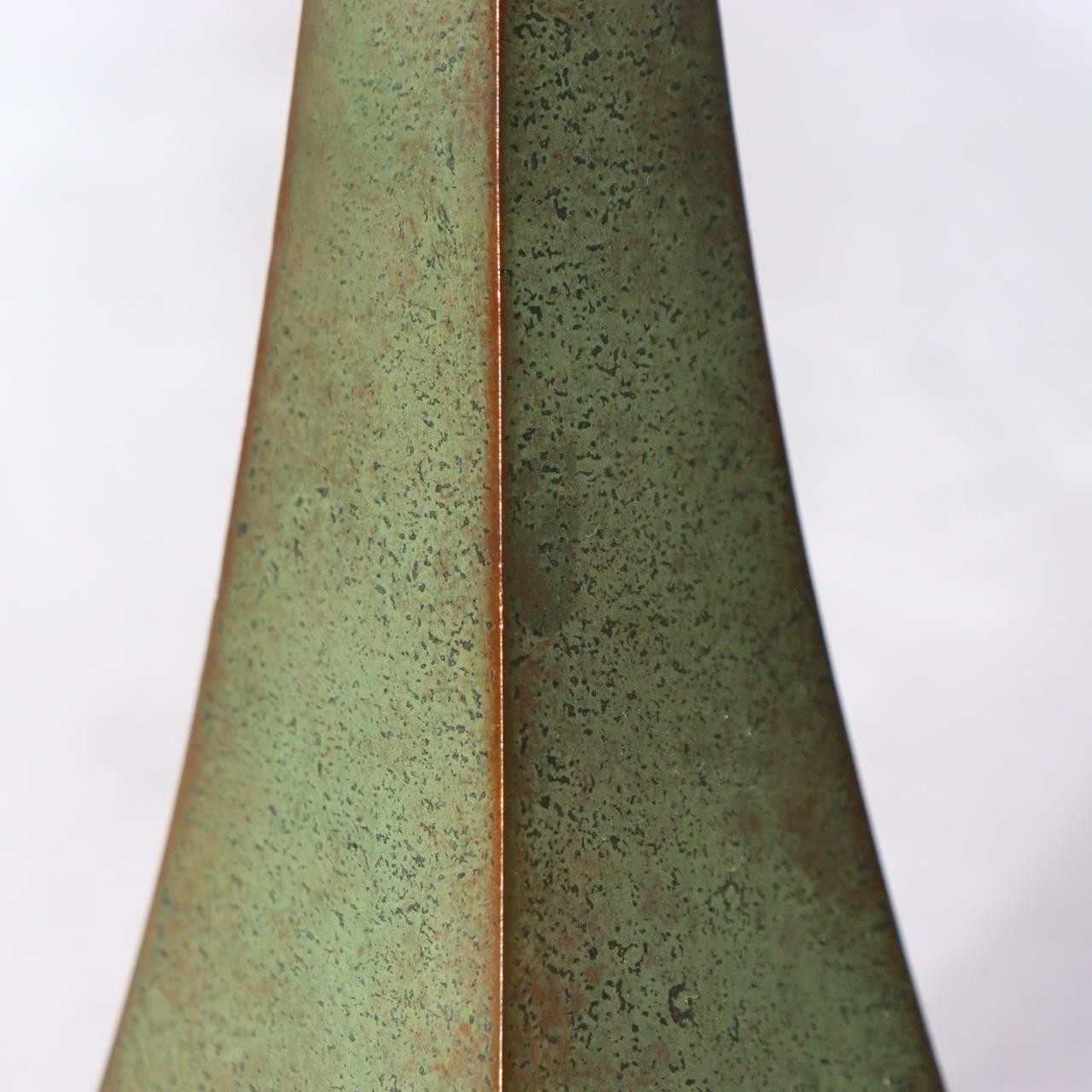 Masterpiece Japanese Kotou Bronze Vase by Ichinose Soshin Signed Tomobako 727g13