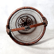 Japanese Woven Bamboo Flower Basket Chikusen Hanakago WO6154