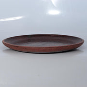 Vintage Japanese Chestnut Wood Round Trays Set of 2 Odate Shinmeisha Festival8
