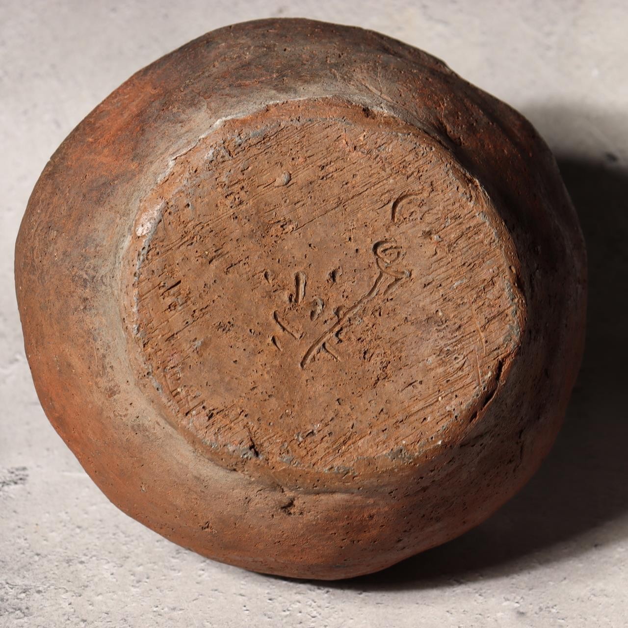 Japanese Pottery Flower Vase Crab Yaburebukuro Torn Sack Tokoname Rakuzan Style12