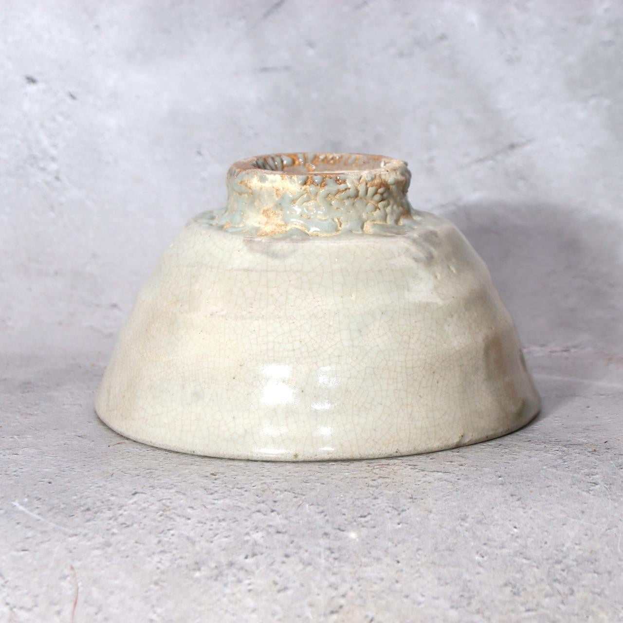 Princess Yi Bangja (Rakuzensai) Pale Grey Korai Ware Matc (Rakuzensai) Signed7