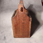 Japanese Antique Money Box Saisenbako Savings Taisho 1918 Temple Shrine Style17