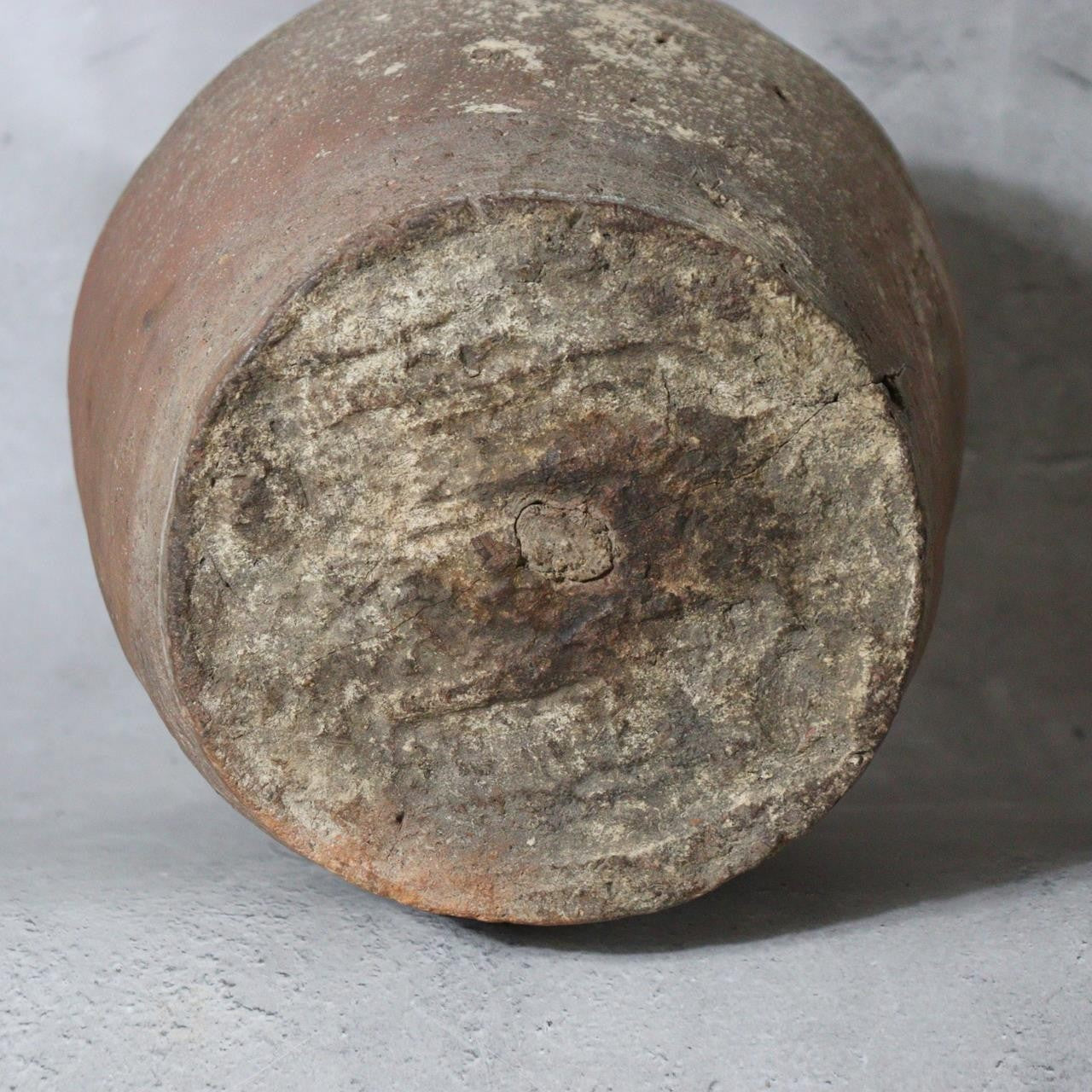 Antique Japanese Bizen Ware Jar Tsubo - Momoyama Period (16th Century) 3.2kg5