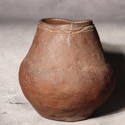 Japanese Pottery Flower Vase Crab Yaburebukuro Torn Sack Tokoname Rakuzan Style11