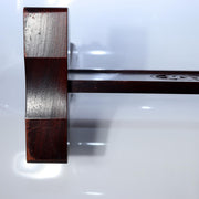 Japanese Wooden Katana Stand - Triple Rack 3-Tier - Tsuba Sukashi Openwork9