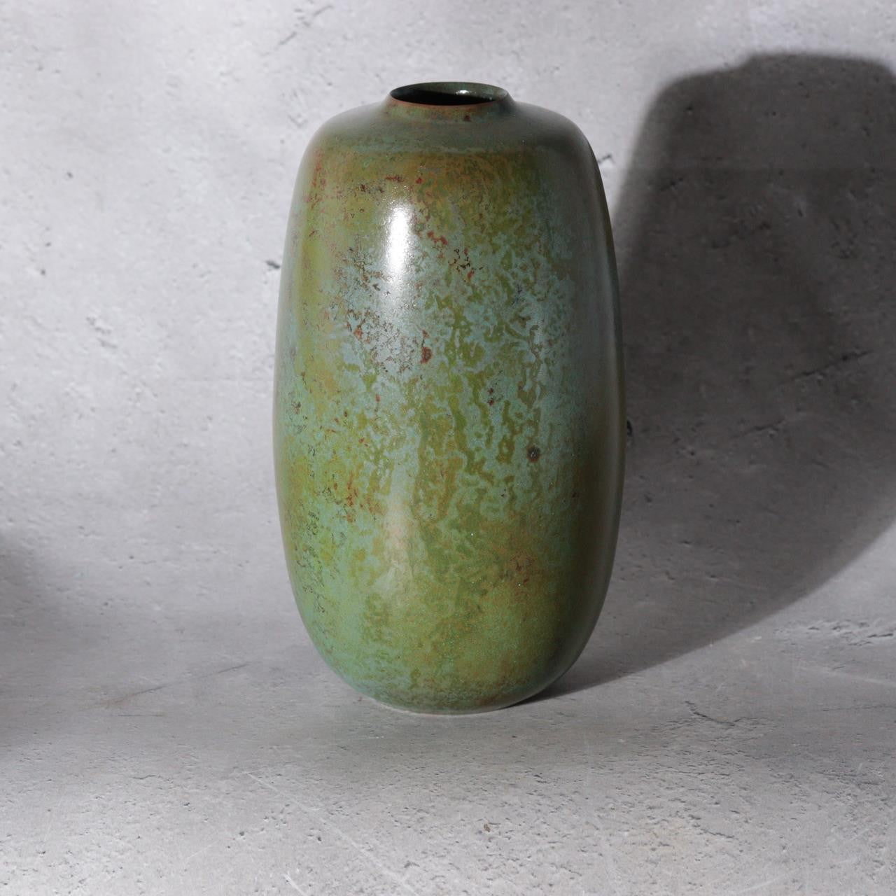 Japanese Cast Bronze Vase Keiten Takahashi Living National Treasure BV7688