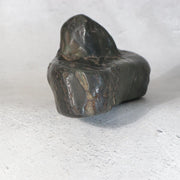 Vintage Japanese Kamuikotan Suiseki Viewing Stone Mountain Shape Daiza Box16