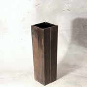 Living National Treasure Keiten Takahashi Iron & Flowing Copper Fusion Vase21