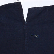 Antique Sashiko Fabric Aizome Furoshiki embroidery Boro Kire Japanese RKW1144