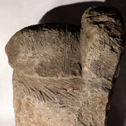 Japanese Antique Stone Statue TanoKami Rice Field God Garden Idol 14kg SDB1385