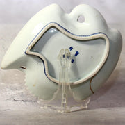 Antique Japanese KoImari AiKutani Porcelain Dish Crane Bird 17th C. Edo IP1261