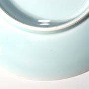 Kaiji Tsukamoto Living National Treasure Seihakuji Celadon Plate Karakusa Signed10