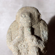 Japanese Antique Stone Monkey Statue Saru God Garden Ornament Zen Bonsai Folk Ar8