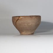 Antique Japanese Edo Period Mino Ware Chawan Tea Bowl Partial Ash Glaze PCP3226