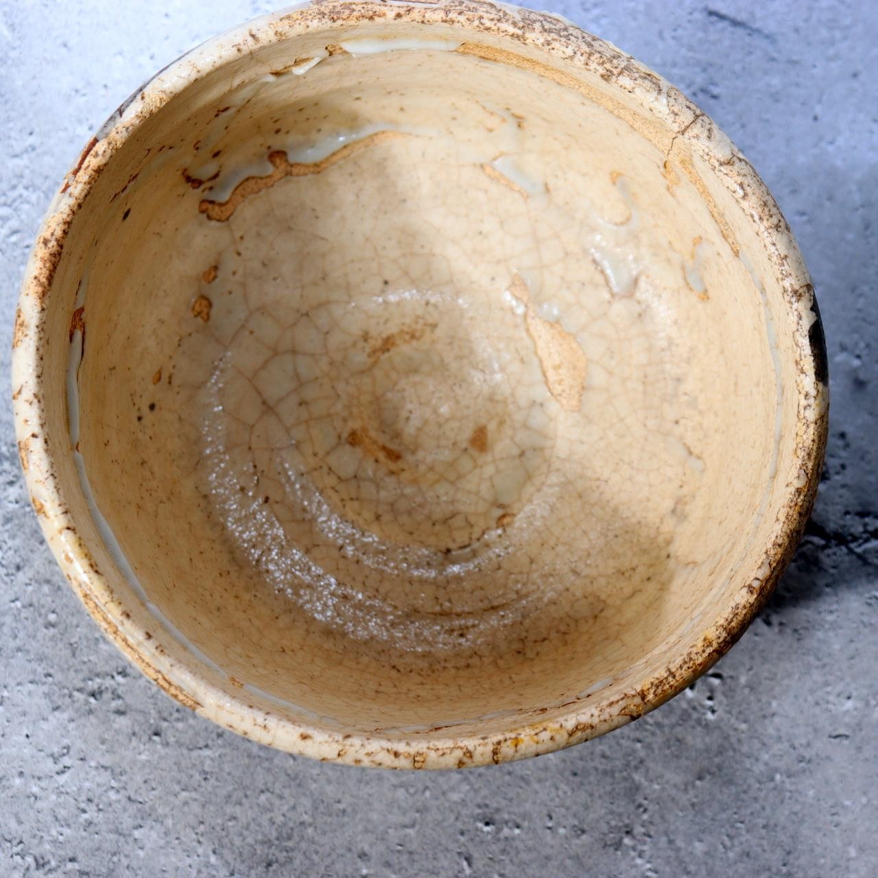 Japanese Studio Tea Bowl Sugimoto Deigyu Momoyama Kenzan Inspired Ceramic Chawan12