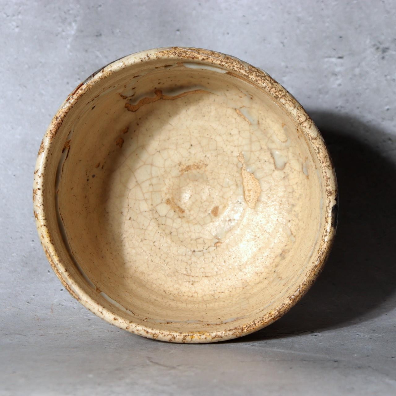 Japanese Studio Tea Bowl Sugimoto Deigyu Momoyama Kenzan Inspired Ceramic Chawan7