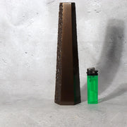 Vintage Takaoka Copperware Bronze Flower Vase Houun Hexagonal Bud Vase BV7741