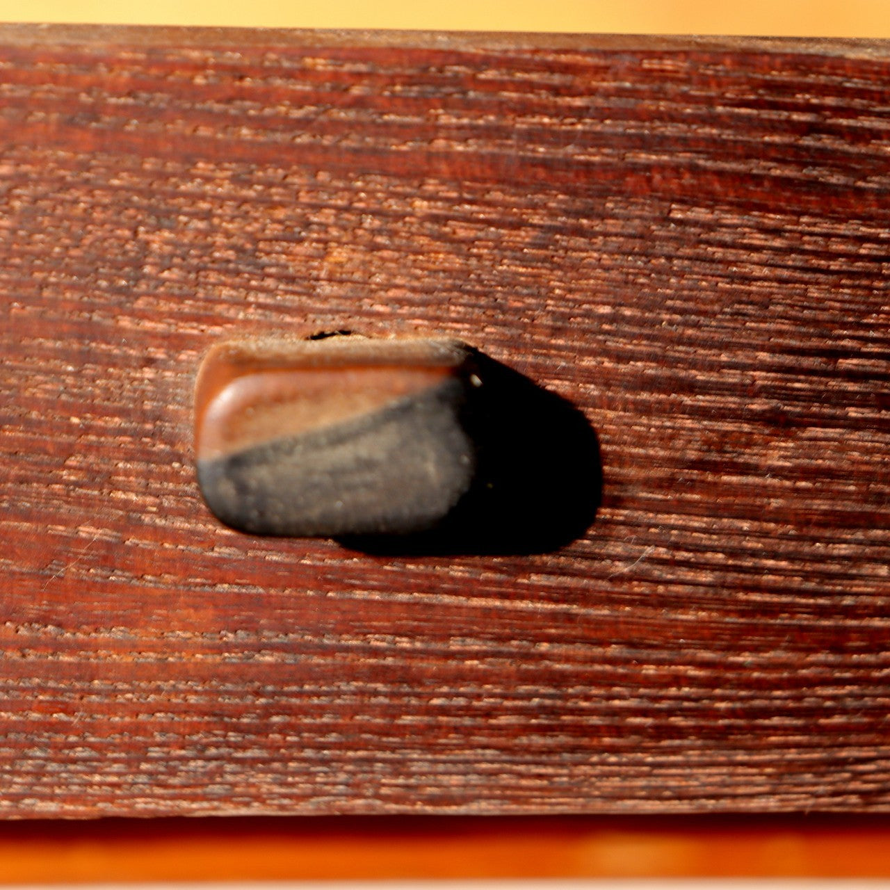 Japanese Antique Cabinet Kotansu Kurogaki Black Persimmon Keyaki Wood Shelf15