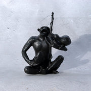 Japanese Cast Bronze Kappa Taikobo Statue by Takashi Omori BOSa601