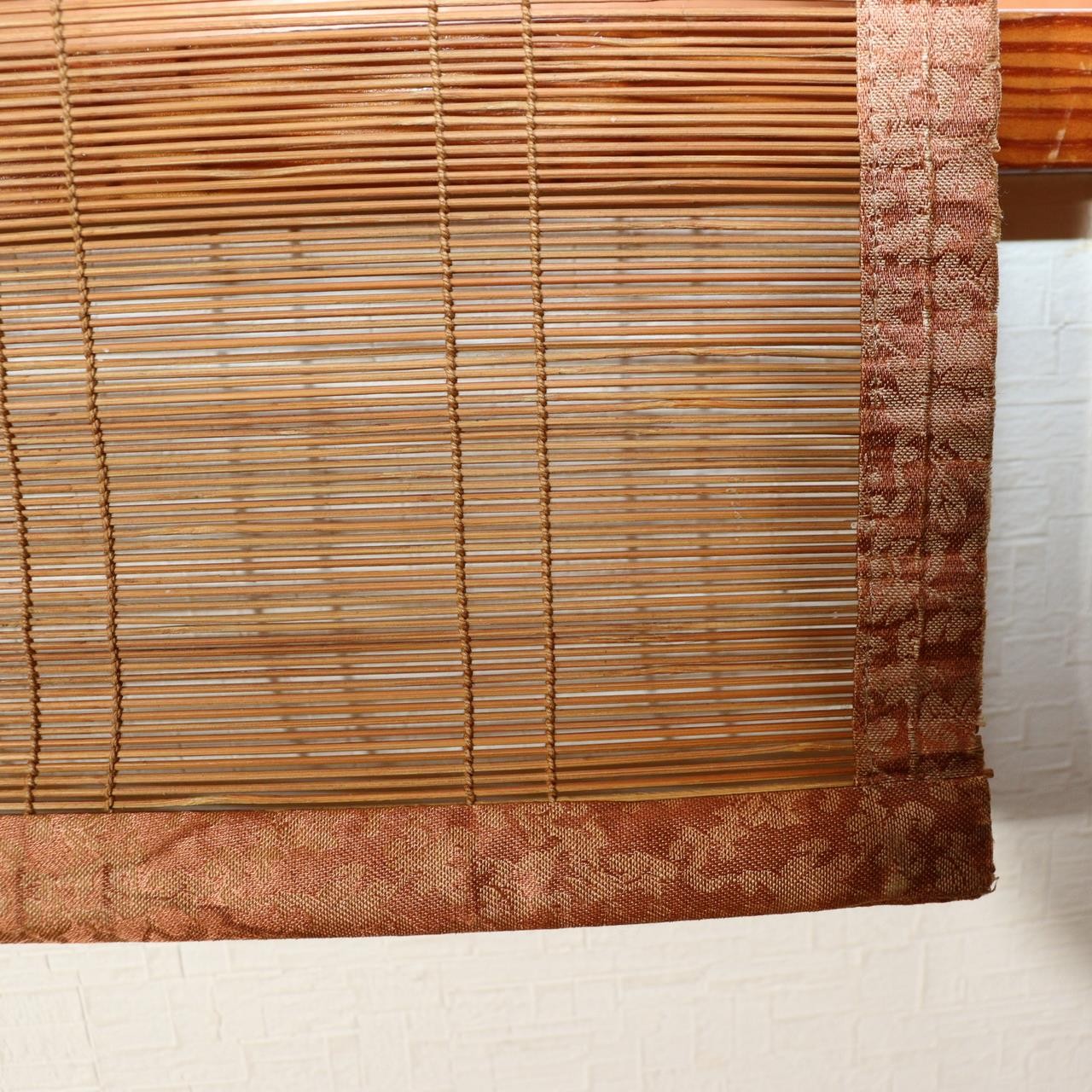 Single Vintage Japanese Bamboo Blind Sudare 168cm x 87cm Screen VG42022