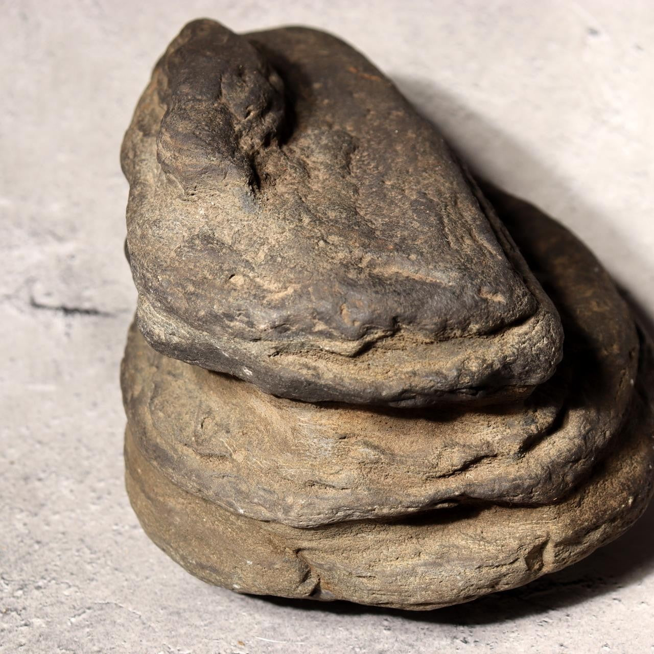 Japanese Suiseki Viewing Stone Natural Cliff Rock Plateau Landscape Heavy 4.5kg8