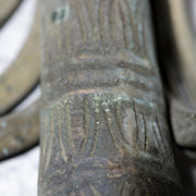 Japanese Shakujo Khakkhara Buddhist Monk's Staff Esoteric Ritual Implement BT25210