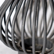 Artistic Japanese Iron Vase "Paris no Mado" (Window of Paris) - Modernist Ikeban10