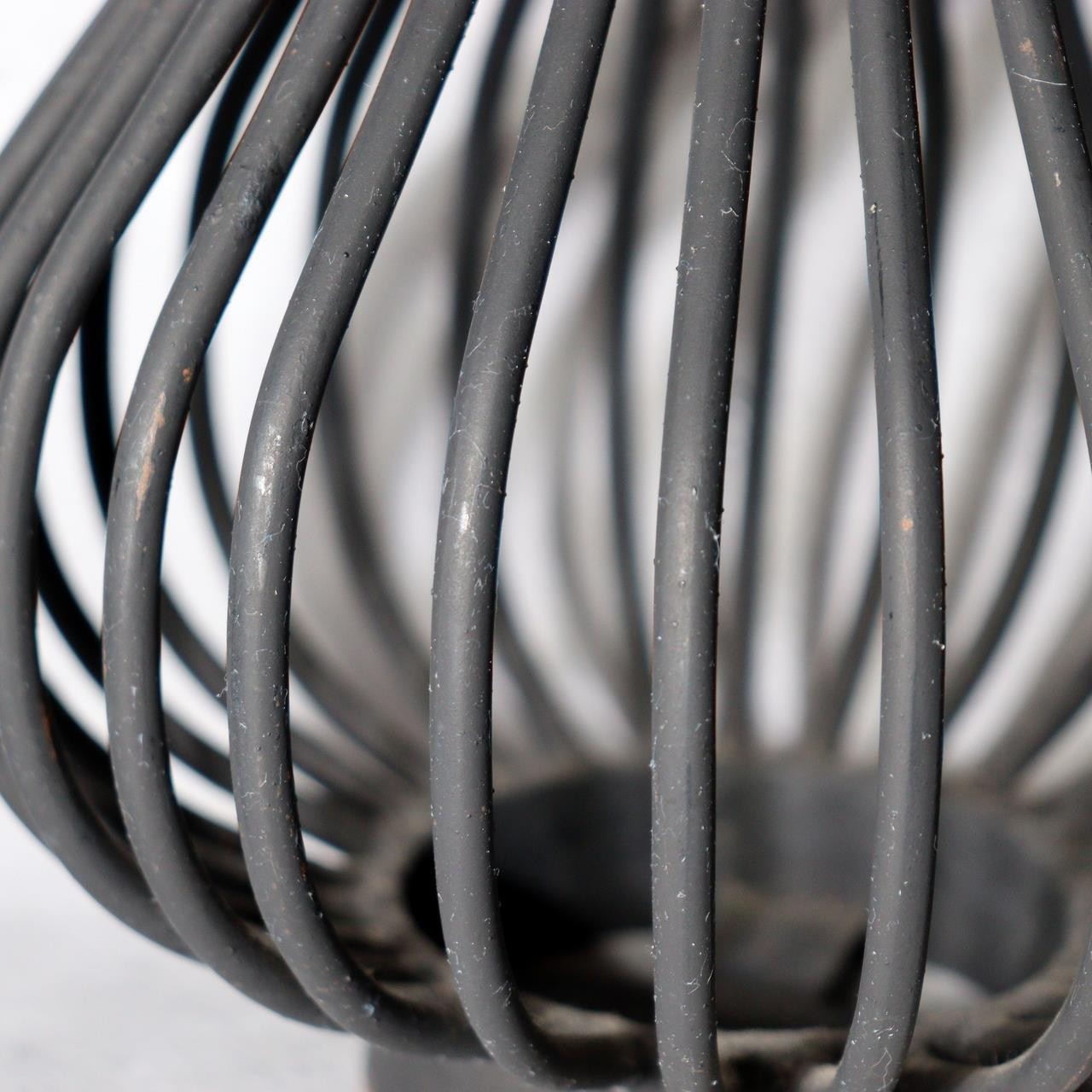 Artistic Japanese Iron Vase "Paris no Mado" (Window of Paris) - Modernist Ikeban10