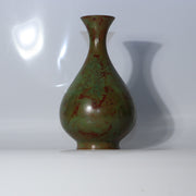 Japanese Vintage Bronze Vase Hana to Onna Yoshihisa Hasegawa Gasan BV75911