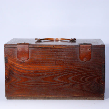 A slightly smaller hanging Inkstone box Kake Suzuri Wooden Japanese WBX278