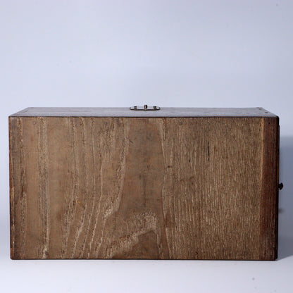 A slightly smaller hanging Inkstone box Kake Suzuri Wooden Japanese WBX278