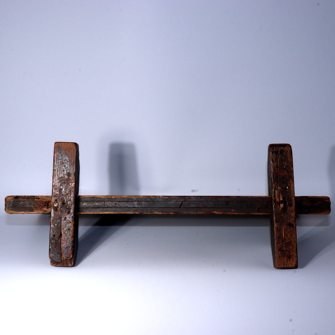 Antique Japanese Aizu Lacquer Craftsman Partition | Work Shield | Edo-Meiji Era