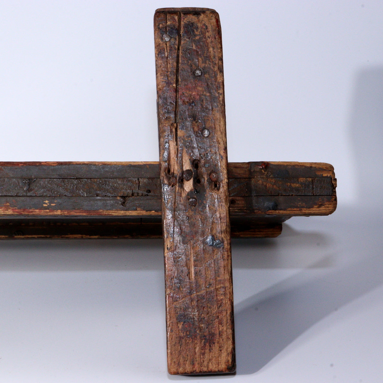 Antique Japanese Aizu Lacquer Craftsman Partition | Work Shield | Edo-Meiji Era