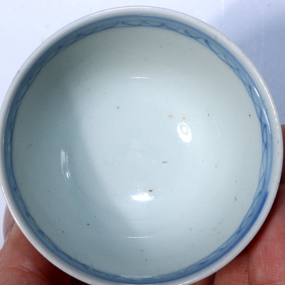 Antique Japanese Imari ware Porcelain Sencha Tea Cups Exquisite Hand-Painted