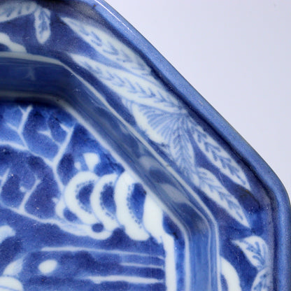 Japanese Antique Imari ware Plate and Ash container Bowl porcelain Arita IP114