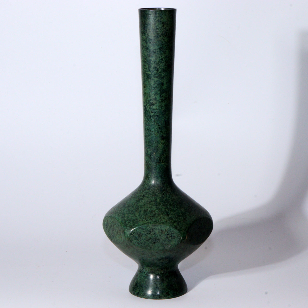 Japanese Bronze single Flower Vase BV592