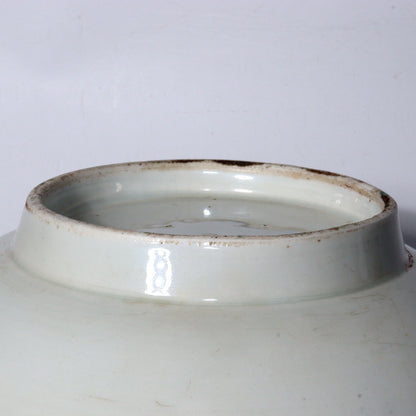 Antique Japanese Imari ware Ko-Imari Polychrome Higezara Shaving Bowl 17C Arita Porcelain