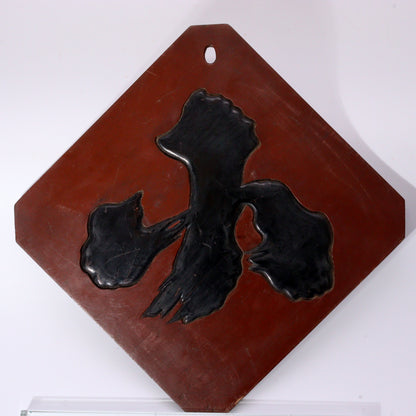 Antique wooden Japanese "Dai" and "Shō" Calendar Signs Meiji Period Kanban big and small signboard WO394