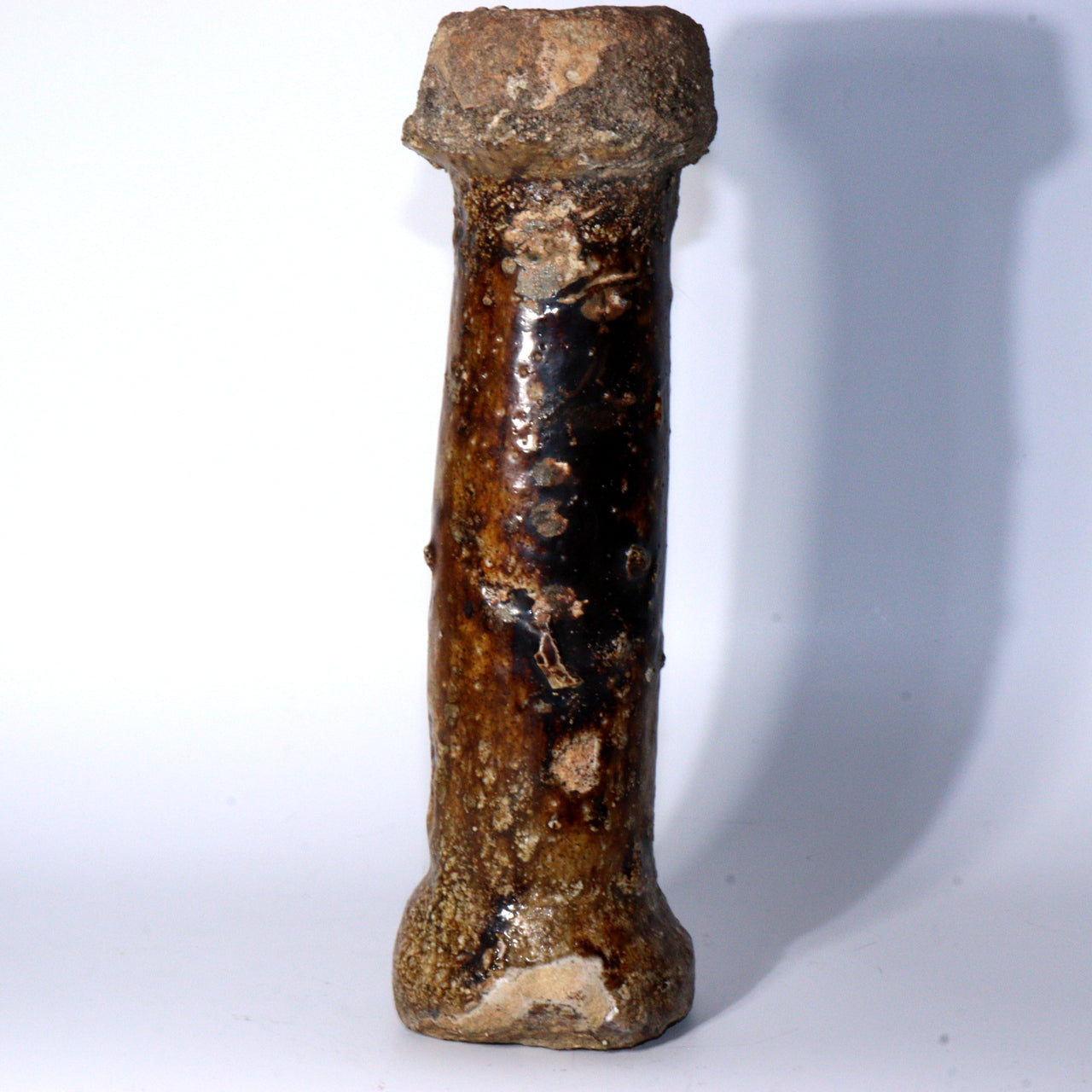 Japanese Antique Seto ware Pottery Kiln Tools Figure Ornament Art Ceramic VG369