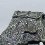 Japanese Bronze Kuzuya Figurine Bonsai Suiseki Bonkei Small Conversation KOEDO SUN ART KOEDO SUN ART (7953)